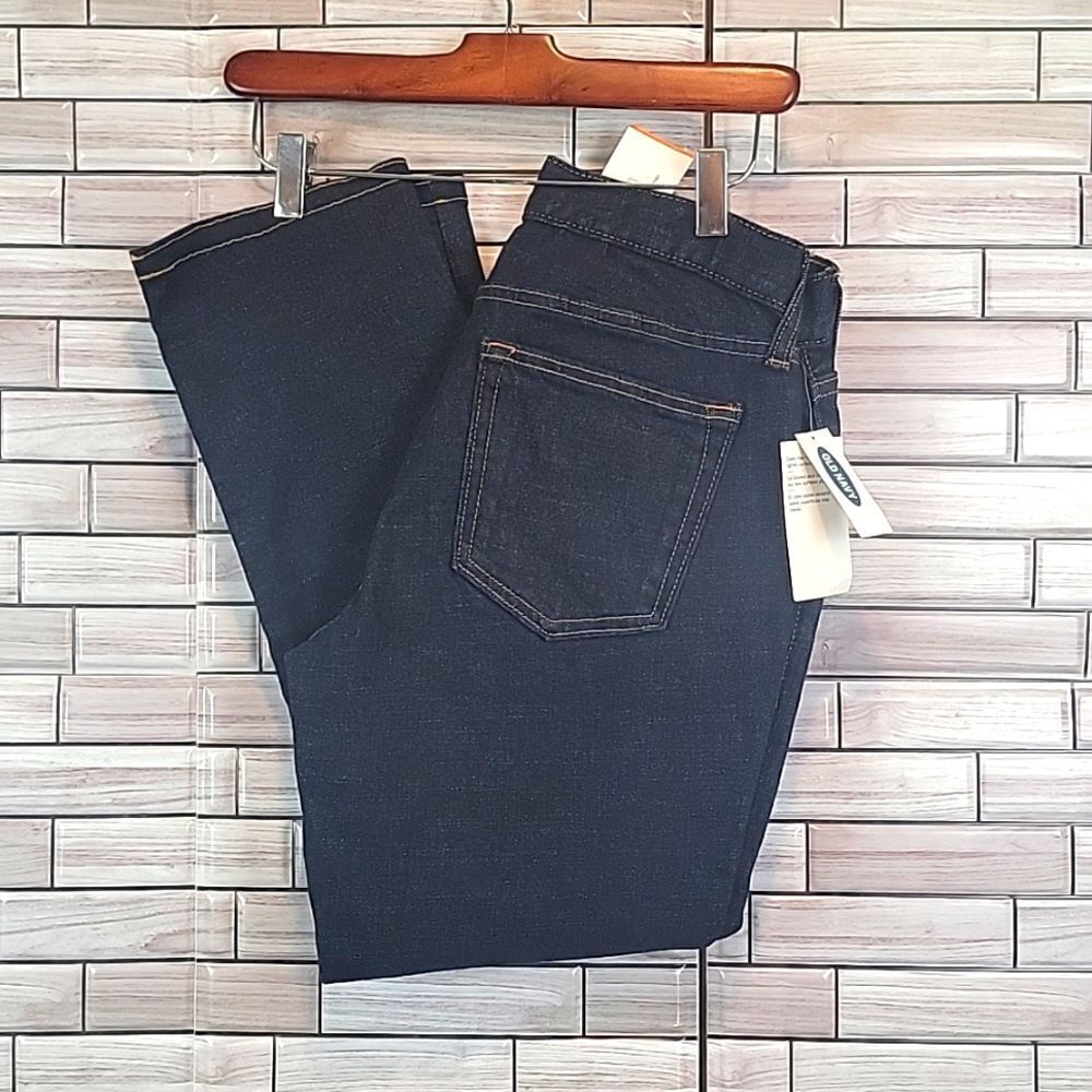NWT Old Navy "built-in flex" skinny jeans Women's Size 30" waist